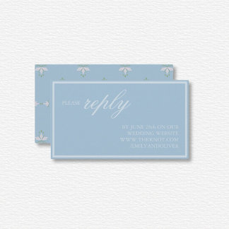 Cartão De Informações Casamento de Elegante Diamond