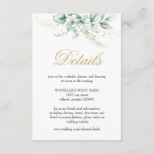 Casamento de Eucalipto Verde Elegante