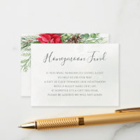 Casamento de Poinsettia Winter Greenery