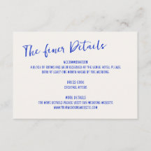 Casamento de Quadro Azul Espalhado Manuscrito