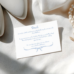 Cartão De Informações Casamento Divertido e Excêntrico com Desenhos à Mã