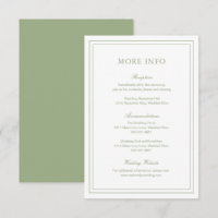 Casamento Elegante Clássico Sage Verde