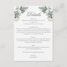 Casamento Floral de Rosas Brancas Abeto Sempre-Ver