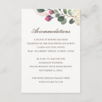Casamento Floral Elegante | Alojamento de rosa + Q