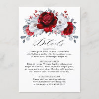 Casamento Floral Metálico Real de Prata Branca