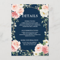 Casamento Geométrico Botânico Rosa Bege Dourado