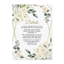 Casamento Geométrico Floral Dourado Elegante