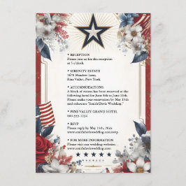 Cartão De Informações Casamento Militar Tático da Guerra do Exército mar