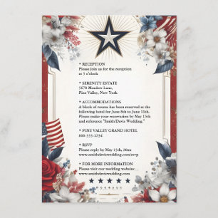 Cartão De Informações Casamento Militar Tático da Guerra do Exército mar