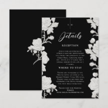 Casamento Moderno Rosa Branco e Preto