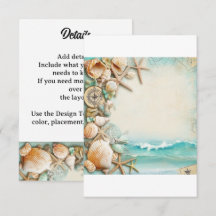 Casamento na praia conchas 1