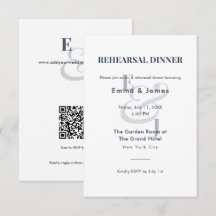 Casamento Navy Ampersand | Jantar de Ensaios 