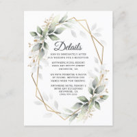 Casamento Russo Geométrico Verde e Dourado