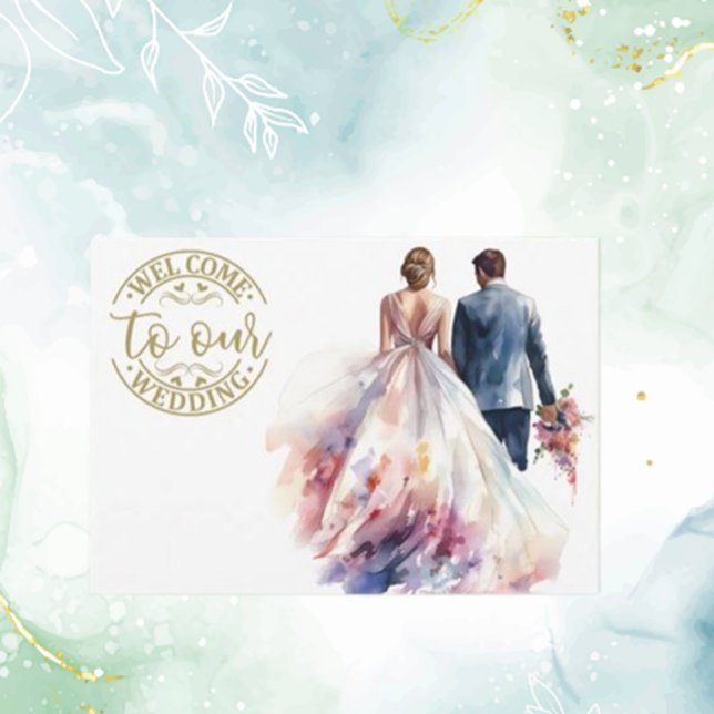 Cartão De Informações Casamento Rustic Classic Boho Floral (Celebrate your special day with our rustic boho floral enclosure card)