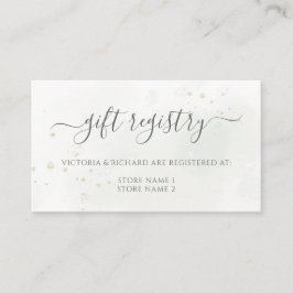 Cartão De Informações Casamento Rustic Winter Berries Pine Cone Greenery