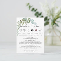 Casamento Rústico com Aquarela de Eucalipto Verde 
