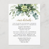 Casamento Suculento Eucalyptus Elegante Boho Green