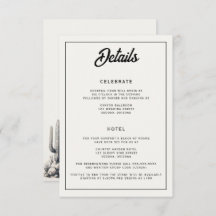 Casual Cactus Wedding