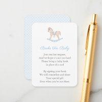 Cavalo Rocco Traga Um Chá de fraldas De Livro