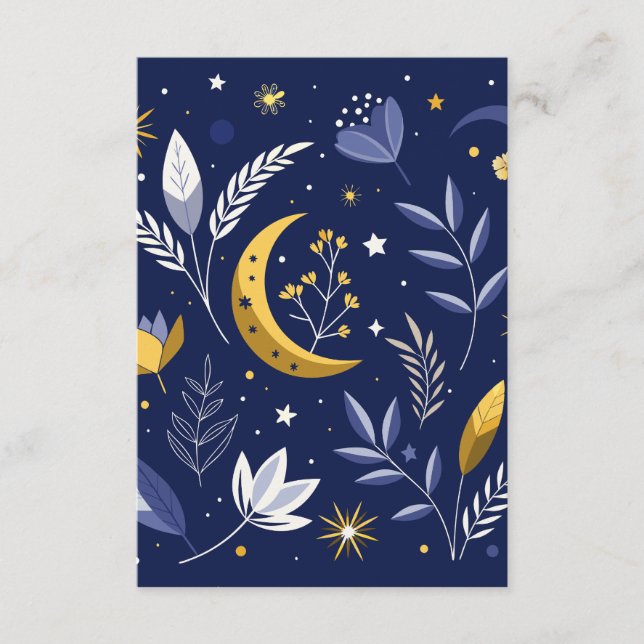 Cartão De Informações Celestial Romance (Frente)