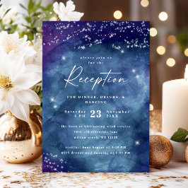 Cartão De Informações Celine • Recepção Elegante Celestial Estrelada