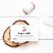 Cerejas Retro Whimsic | Fralda Raffle