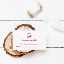 Cerejas Retro Whimsic Vermelhas | Fralda Raffle