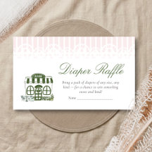 Chá de Bebê Café Bebe Rifão de Fraldas