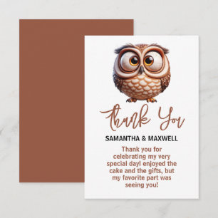 Cartão De Informações Chá de Bebê Caricatural Bonito