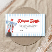 Chá de Bebê da Diaper Raffle Cola - Ela Está Pront