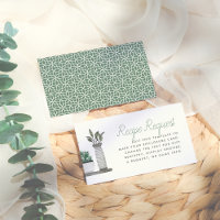 Chá de Bebê de Noiva Plantas Boho Modernas