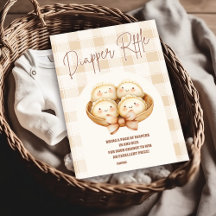 Chá de Bebê do Pequeno Bolinho - Rifa de Fraldas