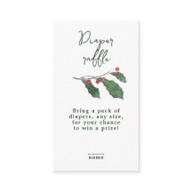 Chá de Bebê Floresta de Inverno em Aquarela Elegan