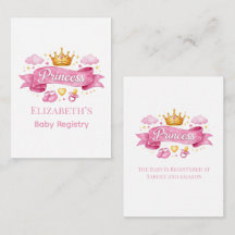 Chá de Bebê Menina Princesa Aquarela Rosa
