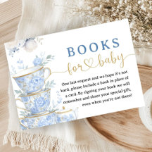 Chá de Bebê Menino Azul Livros Para o Bebê