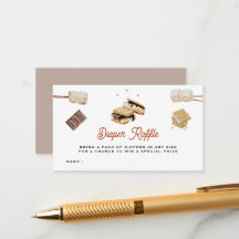 Chá de Bebê S'more Love - Sorteio de Fraldas