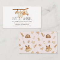 Chá de exibição Boho Clothesline Girl