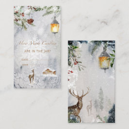 Cartão De Informações Chá de fraldas Adivinha Quantas Canções