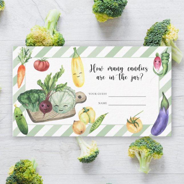 Cartão De Informações Chá de fraldas cultivado localmente - Quantos doce (Criador carregado)