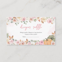 Chá de fraldas de abóbora rosa