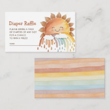 Chá de fraldas de Raffle, Fralda de sol feliz e gi