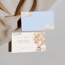 Chá de fraldas de Raffle Fralda do Urso Balão Beig