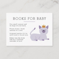 Chá de fraldas de Solicitação de Livro da Cat Prin