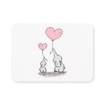 Chá de fraldas de Solicitação de Livro Rosa, Elefa