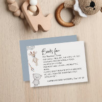 Chá de fraldas de Solicitação do Livro de Bebês Br