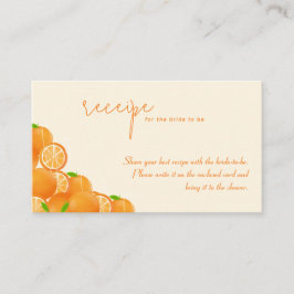 Cartão De Informações Chá de panela de Aviso de Receita