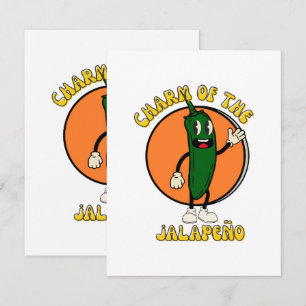 Cartão De Informações Charme do Jalapeño