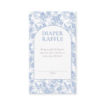 Chuva de Bebê Menino com Toile De Jouy Vintage Azu
