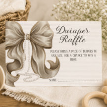 Chuva de Fraldas para Baby Shower da Menina do Laç