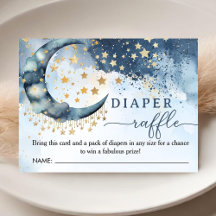 Chuva de Fraldas Para Baby Shower Menino Azul "Alé